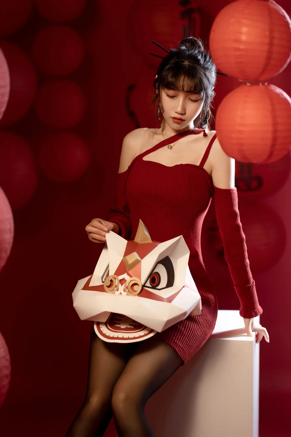 不呆猫 - No.071 新年 [21P-66MB] tg@simisebaisi 【丝足阁】008.webp